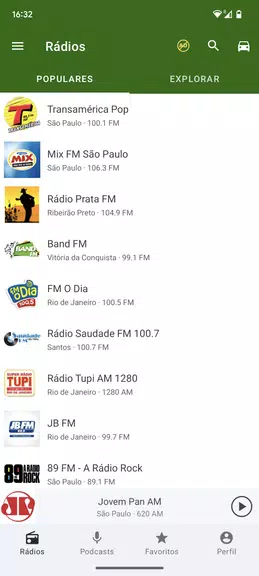 Rádio FM Brasil - FM Ao Vivo 스크린샷 3