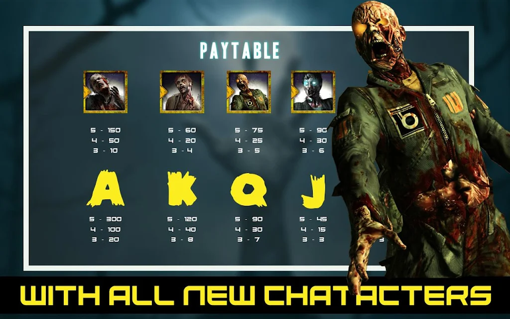 Casino Walking Zombie Slots Machine 스크린샷 2