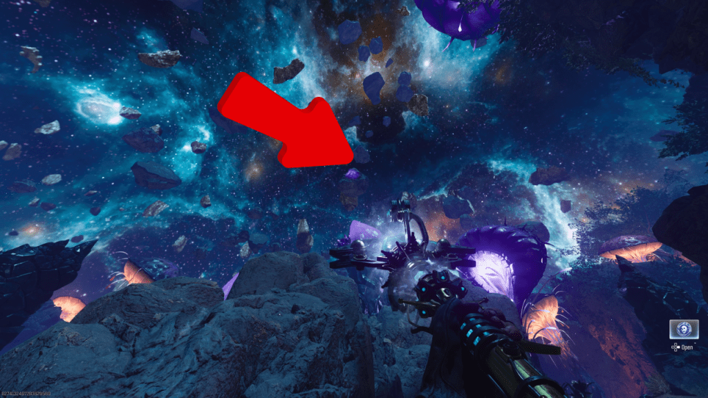 Roches flottantes dans le Nexus Dark Aether