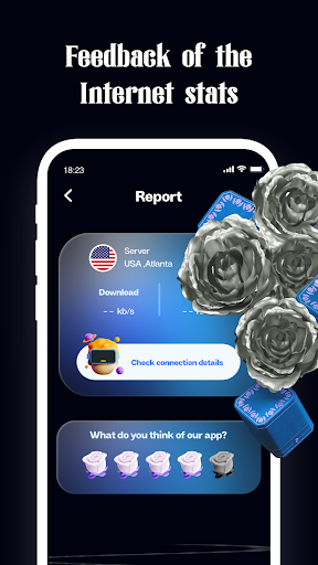 Cloris Blue VPN Tangkapan skrin 3