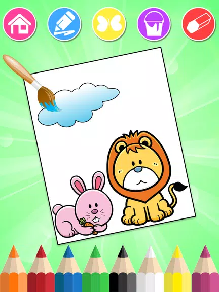 Coloring Games: Color Animals 스크린샷 2