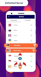 Blue VPN :Superfast VPN 스크린샷 3