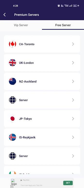 OneClick VPN - Turbo VPN App應用截圖第2張