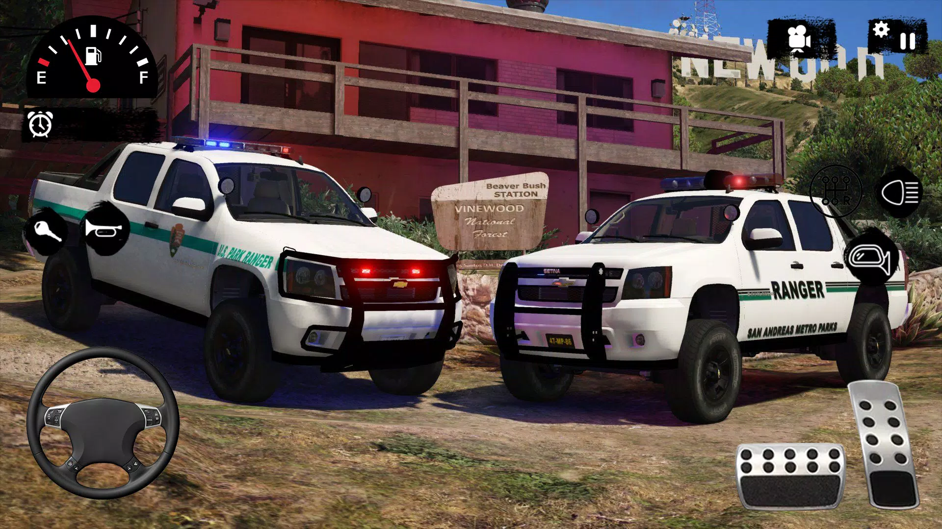 Offroad Police Truck Drive 3D Screenshot 3