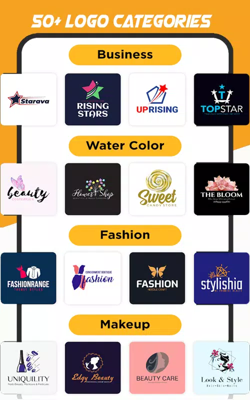 Logo Maker - Graphic Designer Capture d'écran 1