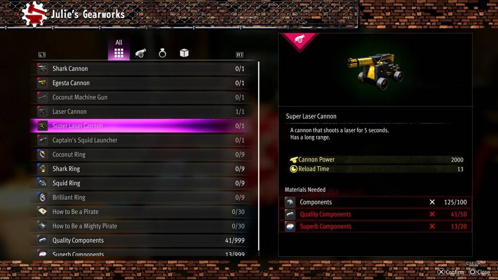 Super Laser Cannon upgrade