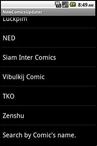 Thai New comics Updater应用截图第3张