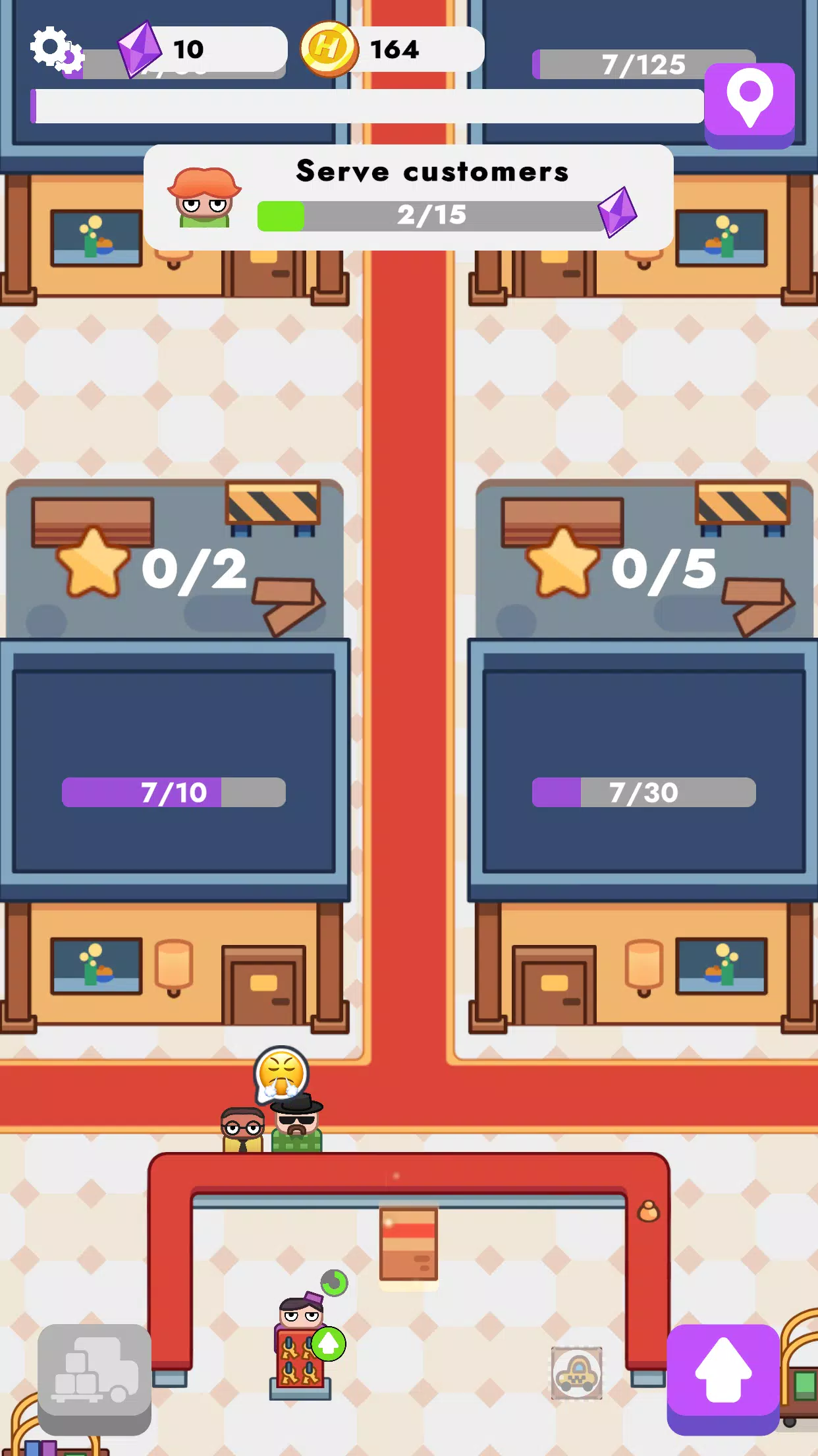 Royal Hotel: idle game Captura de pantalla 2