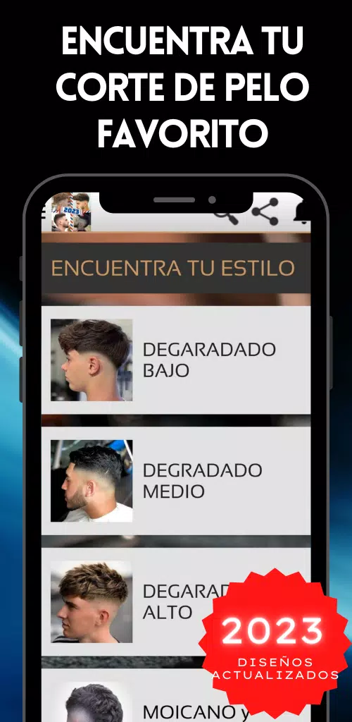 Cortes de Pelo Hombre 2024應用截圖第1張