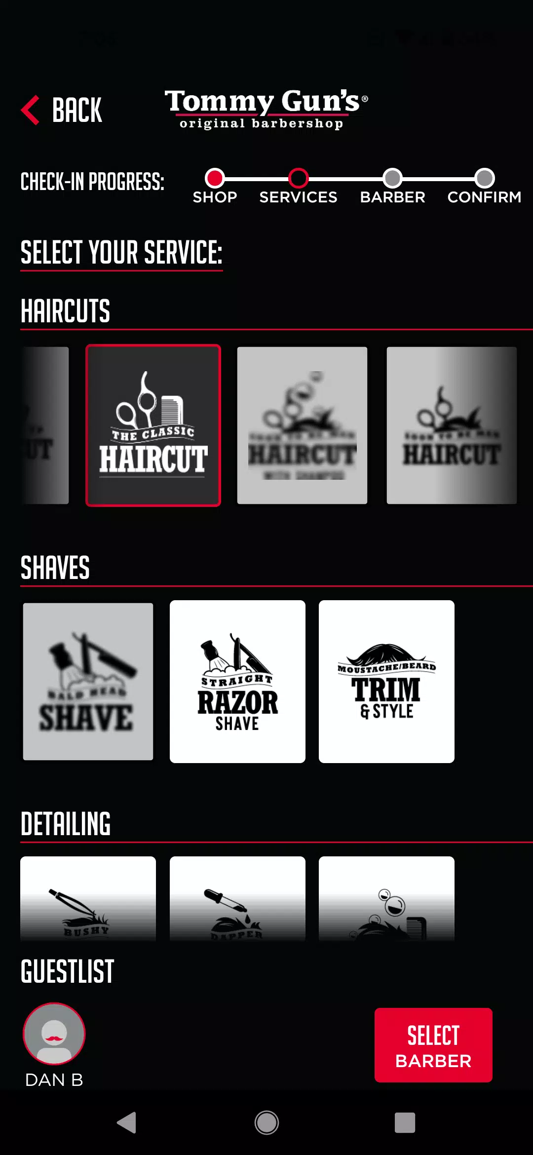 Tommy Gun's Barbershop Скриншот 2