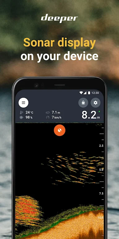 Fish Deeper - Fishing App ဖန်သားပြင်ဓာတ်ပုံ 3