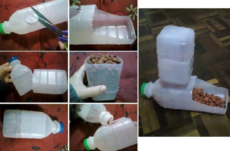 DIY Crafts Plastic Bottles ဖန်သားပြင်ဓာတ်ပုံ 1