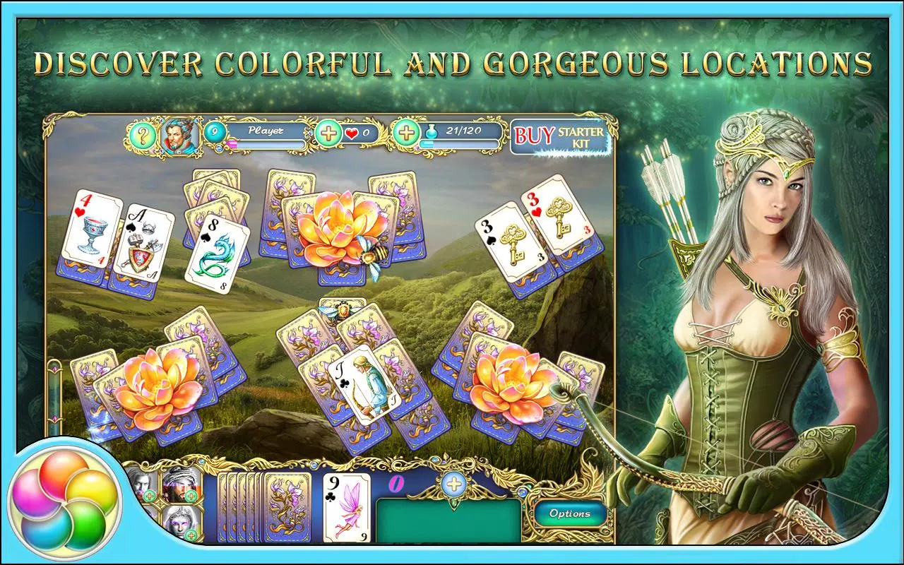 Tri Peaks Emerland Solitaire ภาพหน้าจอ 4