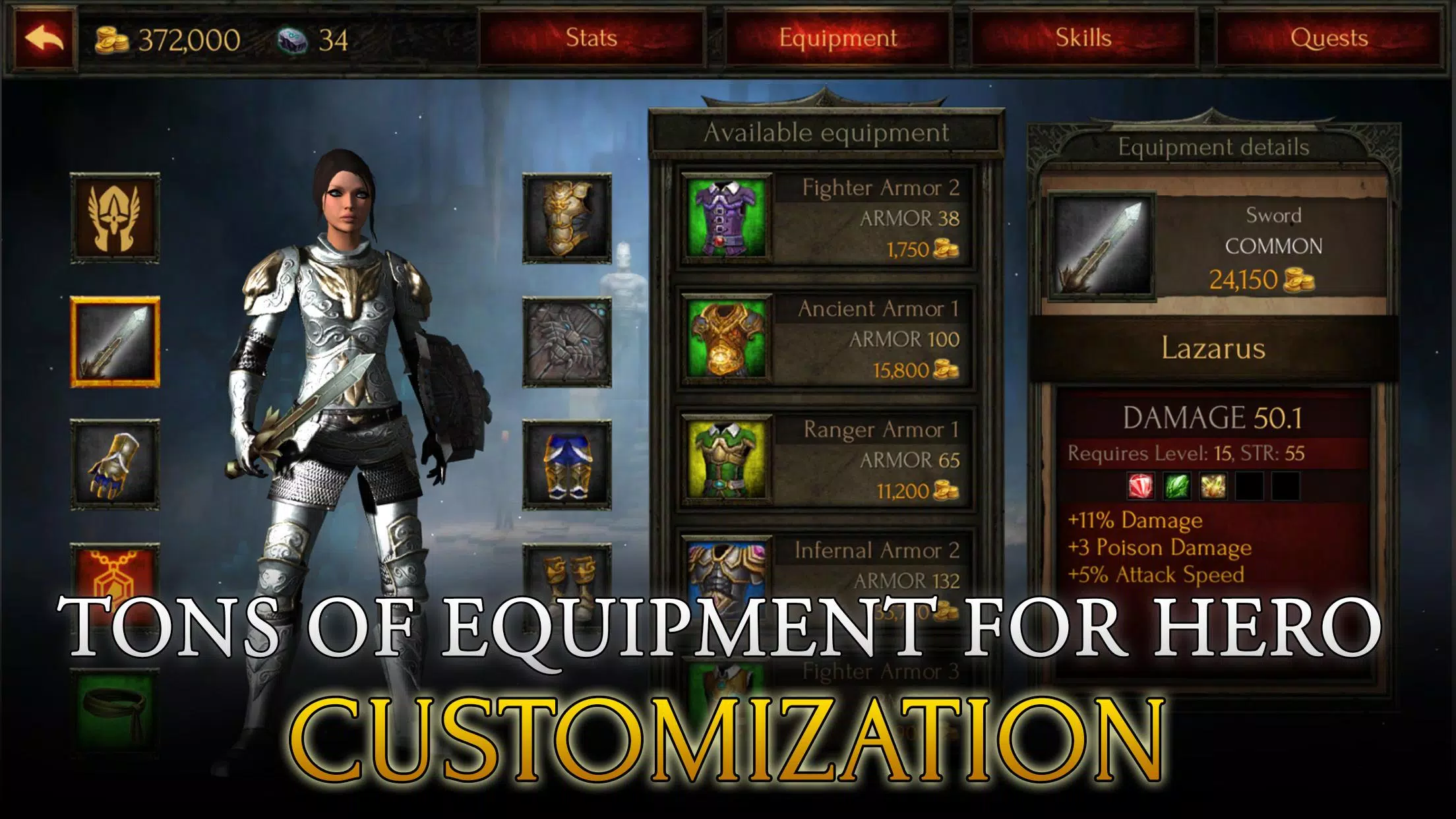 Arcane Quest Legends Offline Screenshot 4
