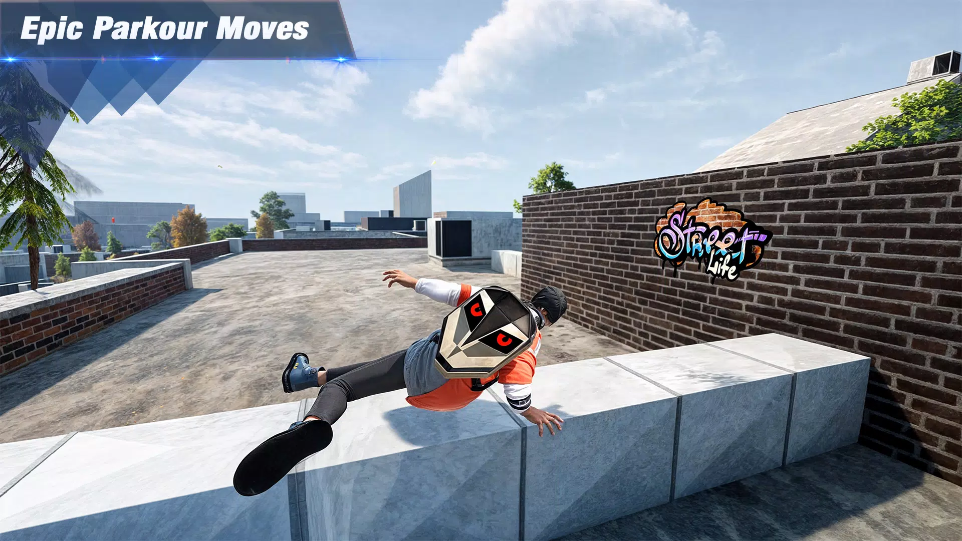 Going Up Parkour Only Rooftop Capture d'écran 2