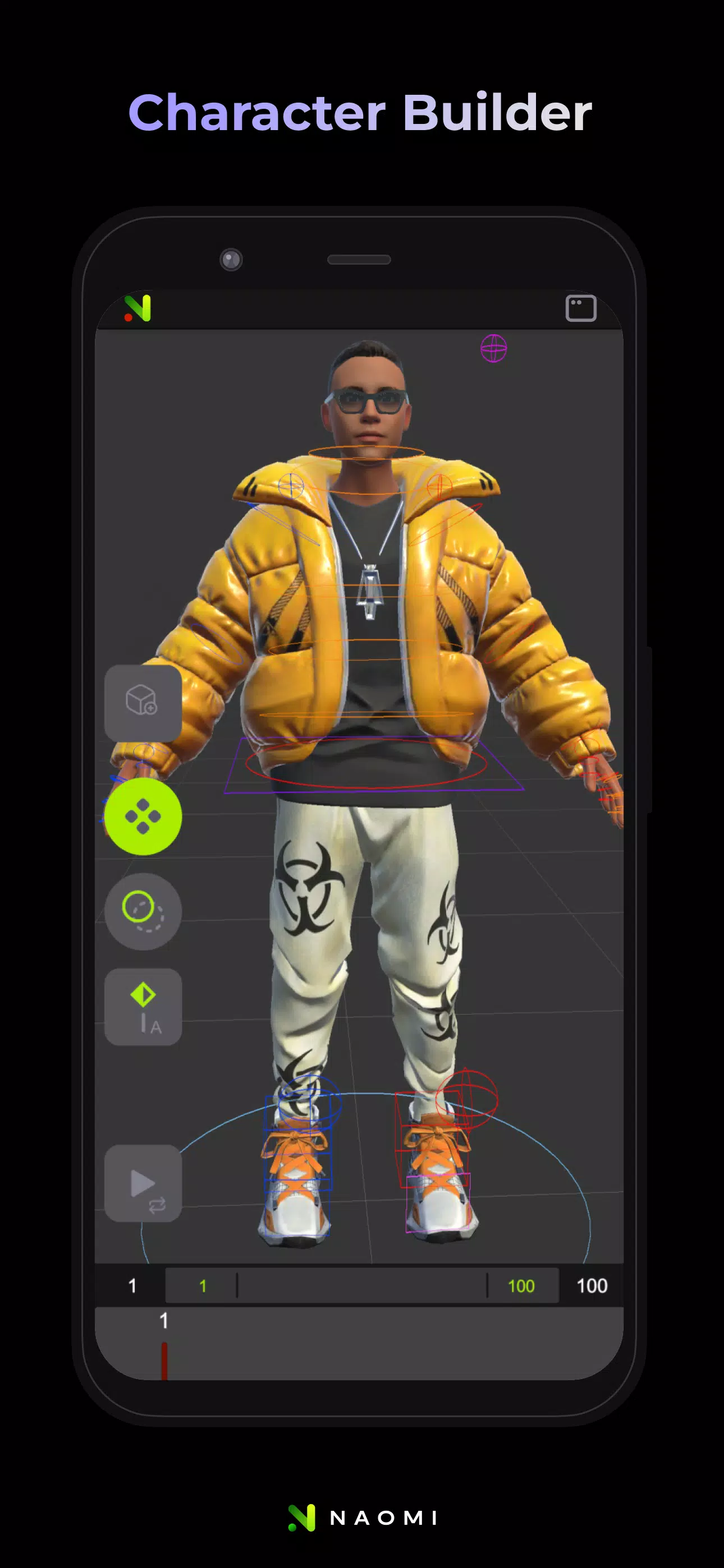 Naomi Animation Capture d'écran 3