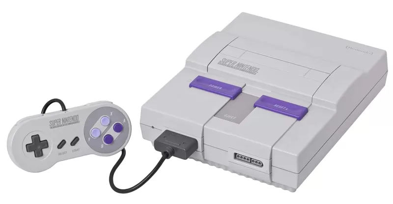 Sistema de entretenimento Super Nintendo