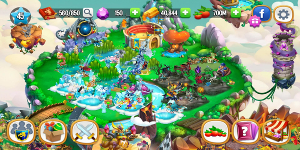 Dragon City: Mobile Adventure应用截图第3张
