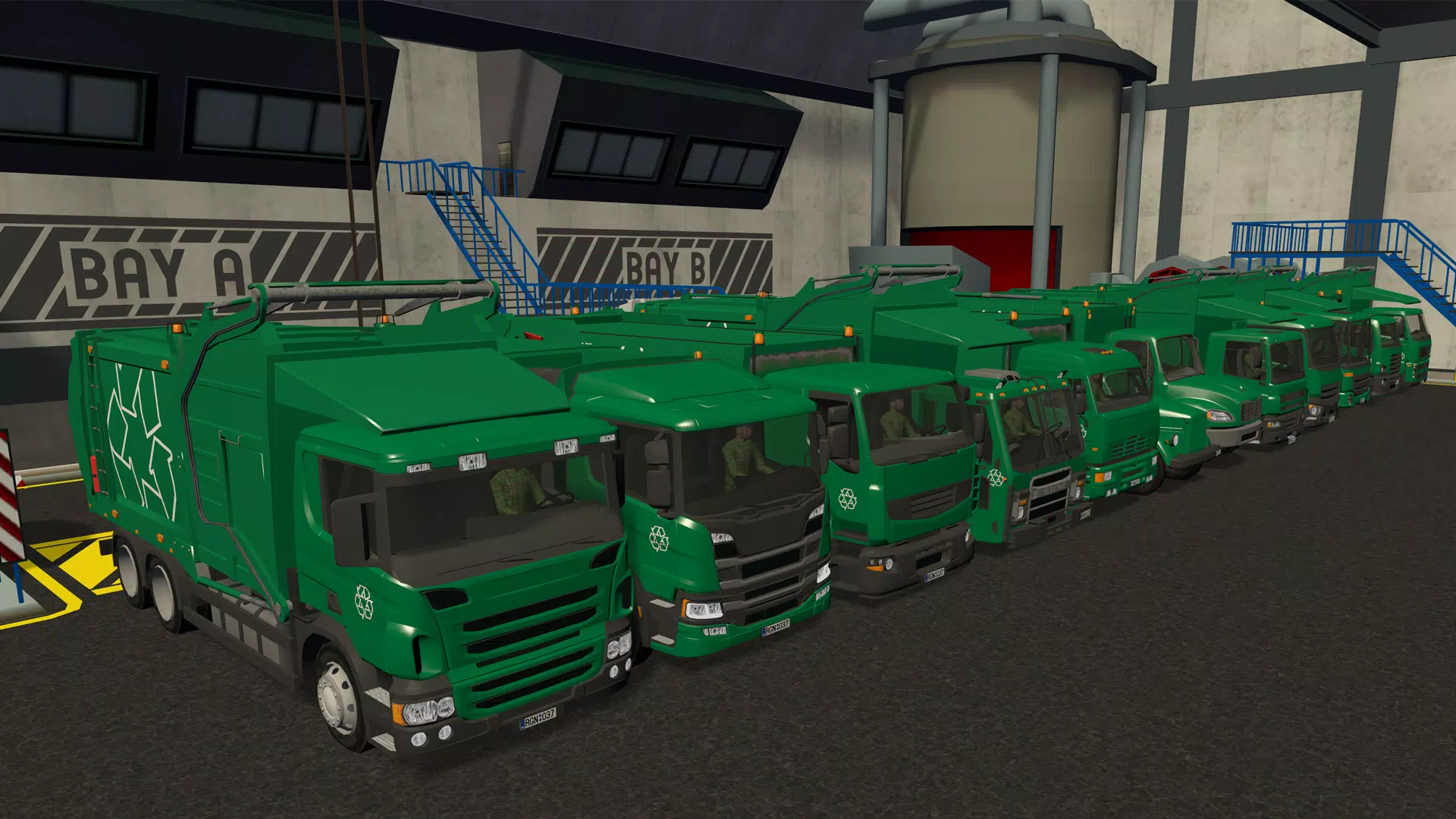 Trash Truck Simulator Screenshot 1