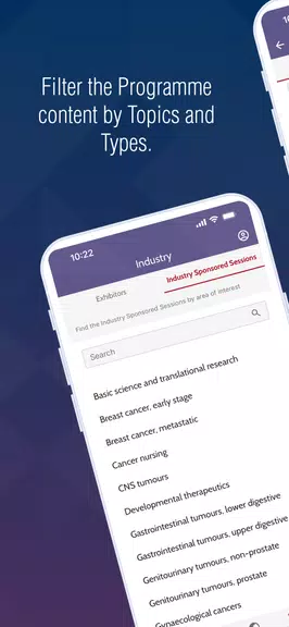 ESMO Events スクリーンショット 4