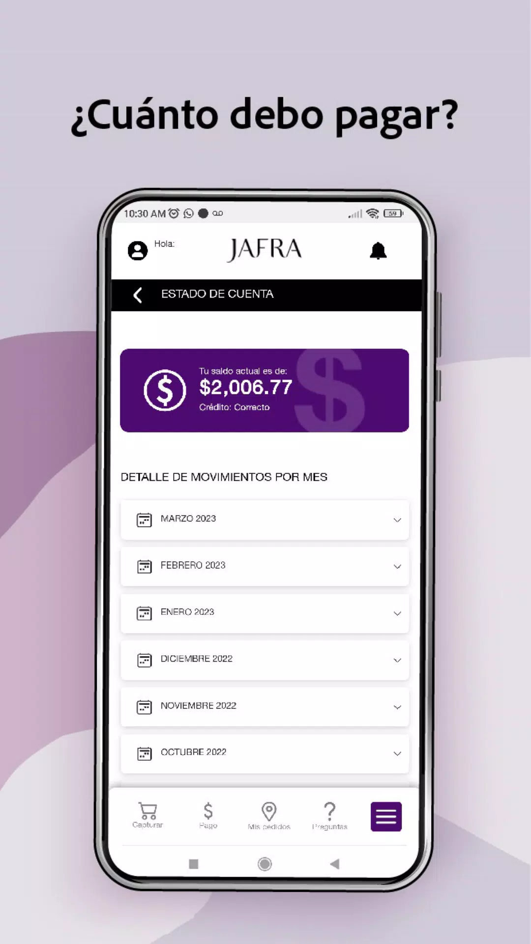 Consultor JAFRA Capture d'écran 4