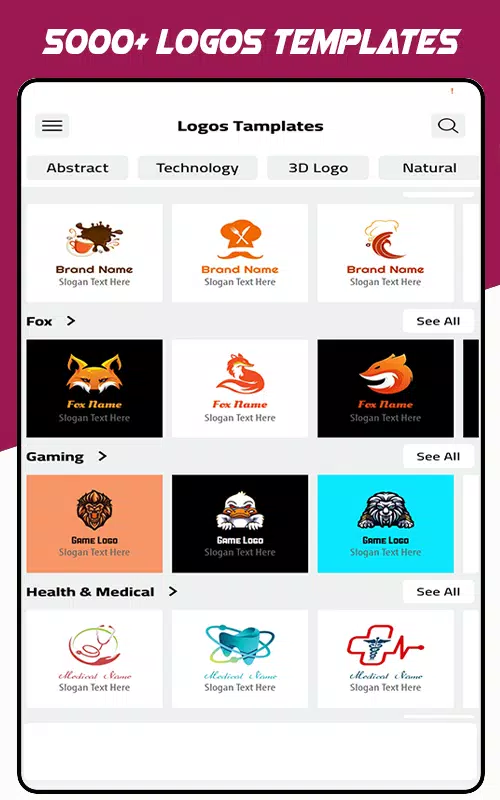 Logo Maker - Graphic Designer Capture d'écran 2