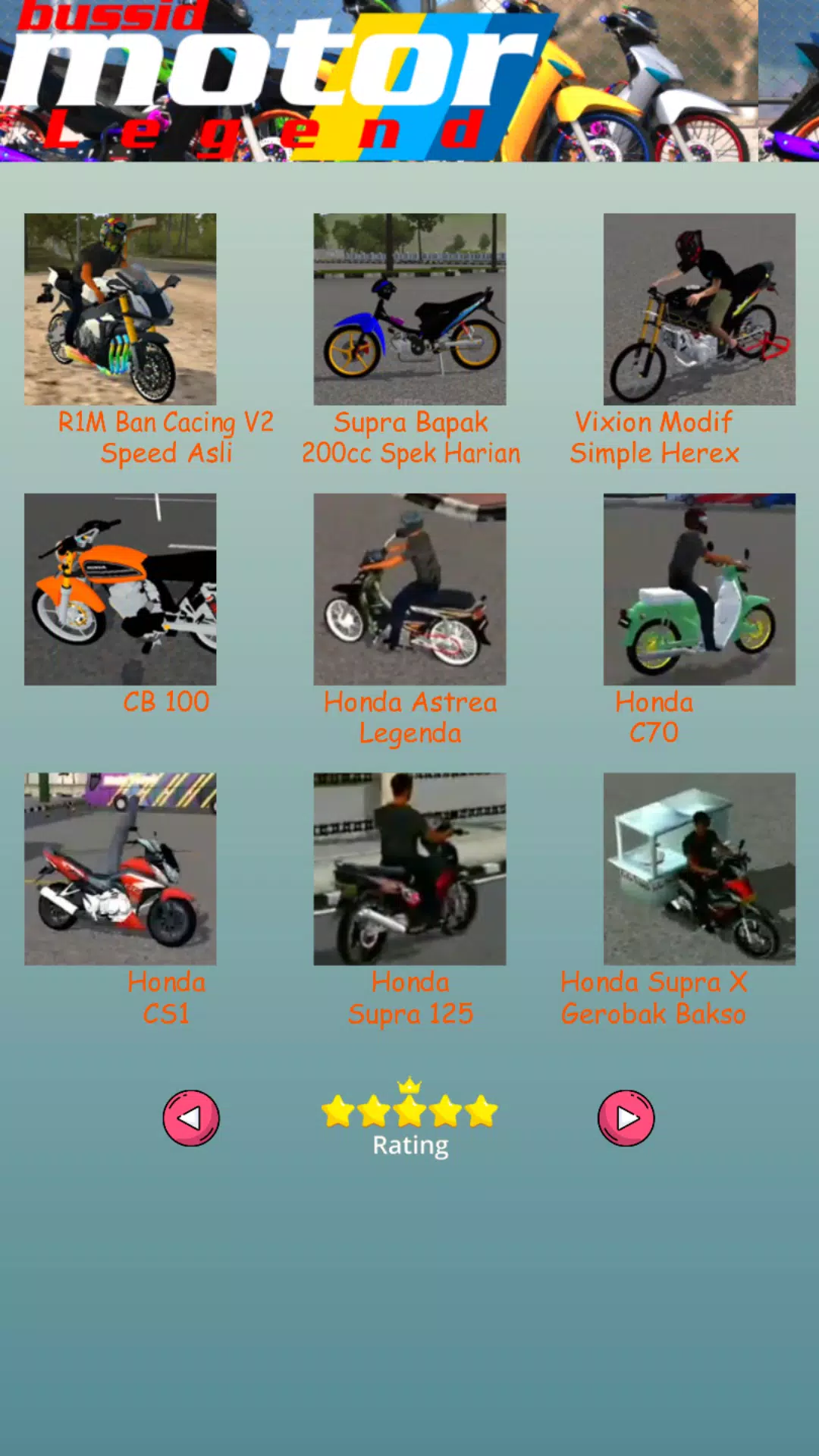 Bussid Motor Legend Скриншот 2