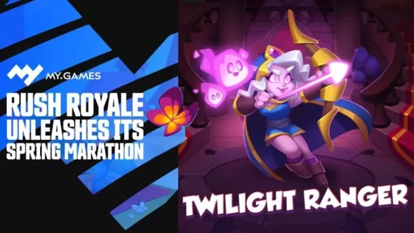 Rush Royale은 업데이트 30.0 : Twilight Ranger와 Spring Marathon
