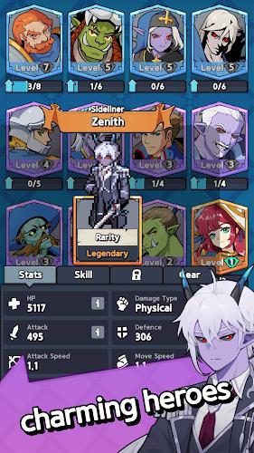 EPIC Rush - Idle Pixel RPG Schermafbeelding 4