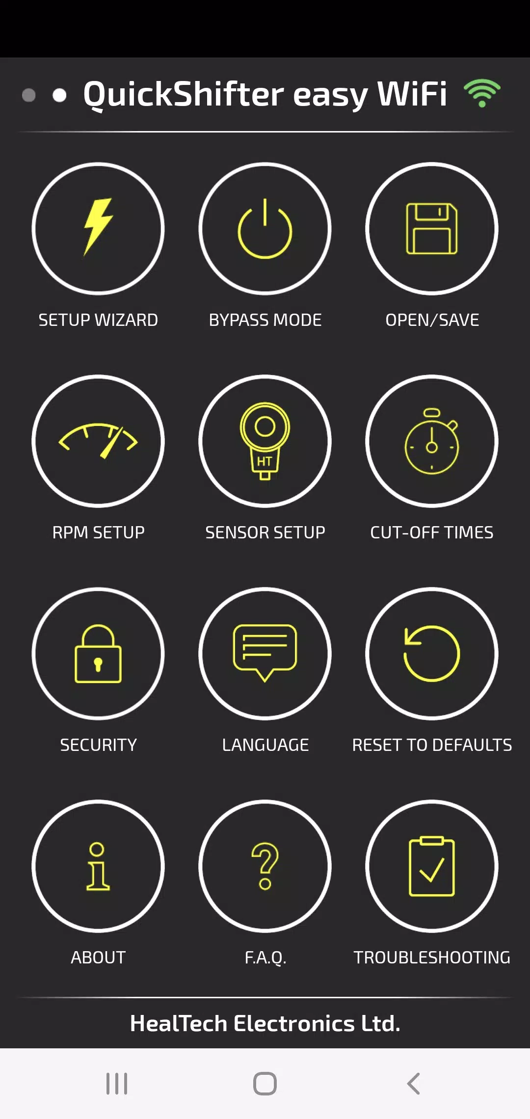 QuickShifter easy (iQSE-W) Captura de pantalla 4