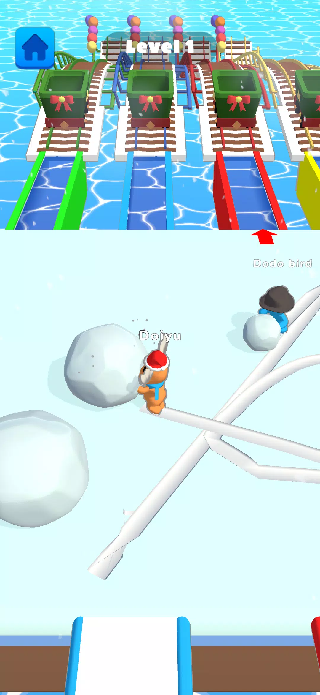 Ice Runner Battle: Snow Race スクリーンショット 2