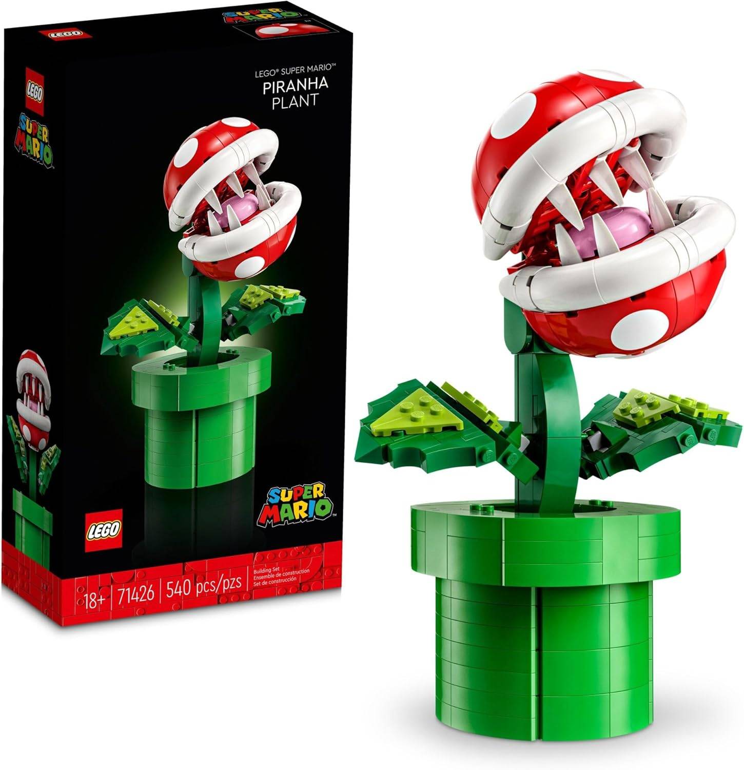 Planta Lego Super Mario Piranha