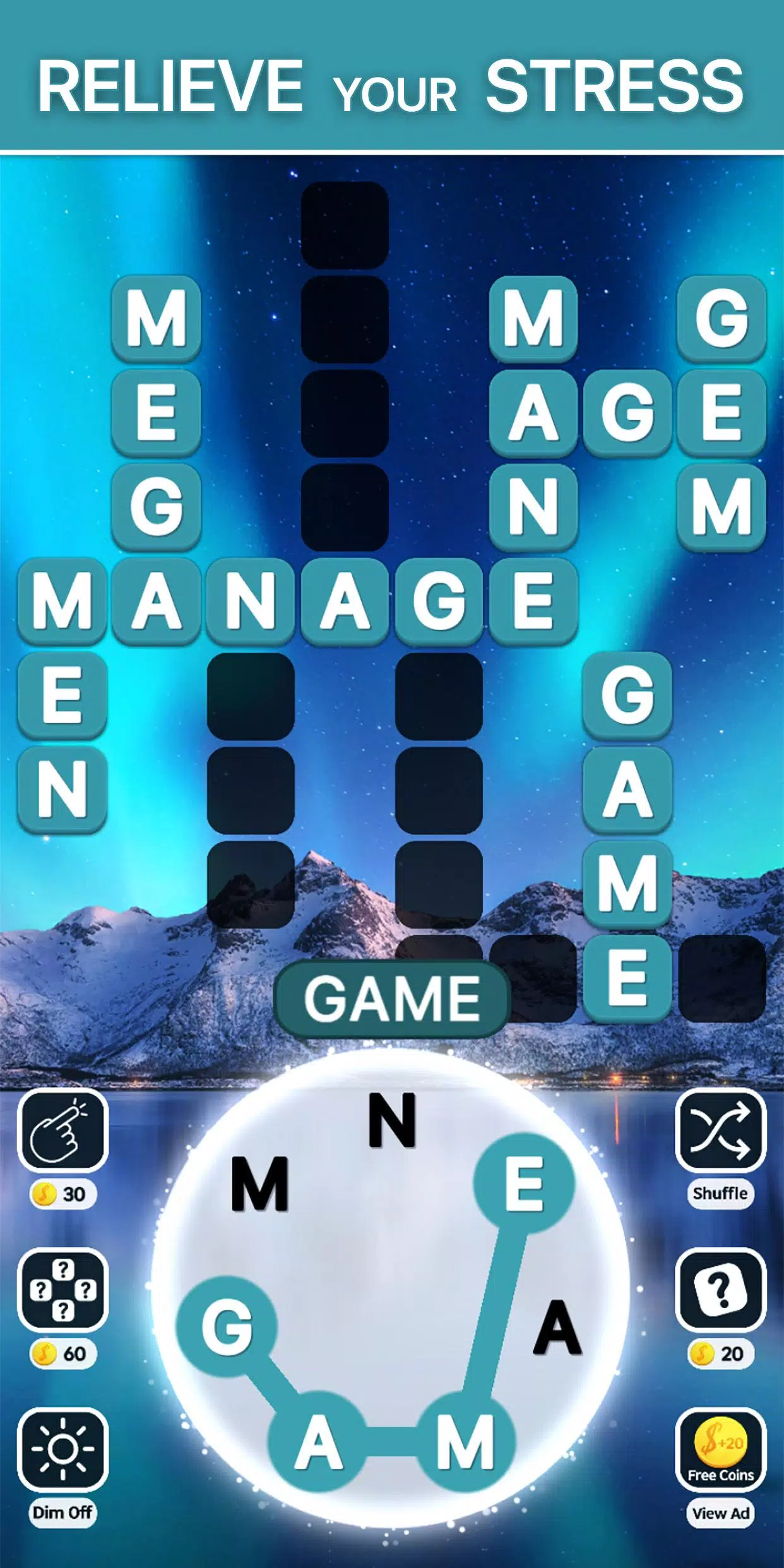 Word Swipe World Tour Connect Captura de tela 2