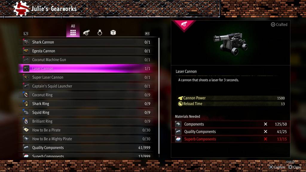 Laser Cannon upgrade