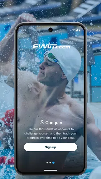 Swim.com: Workouts & Tracking Screenshot 1