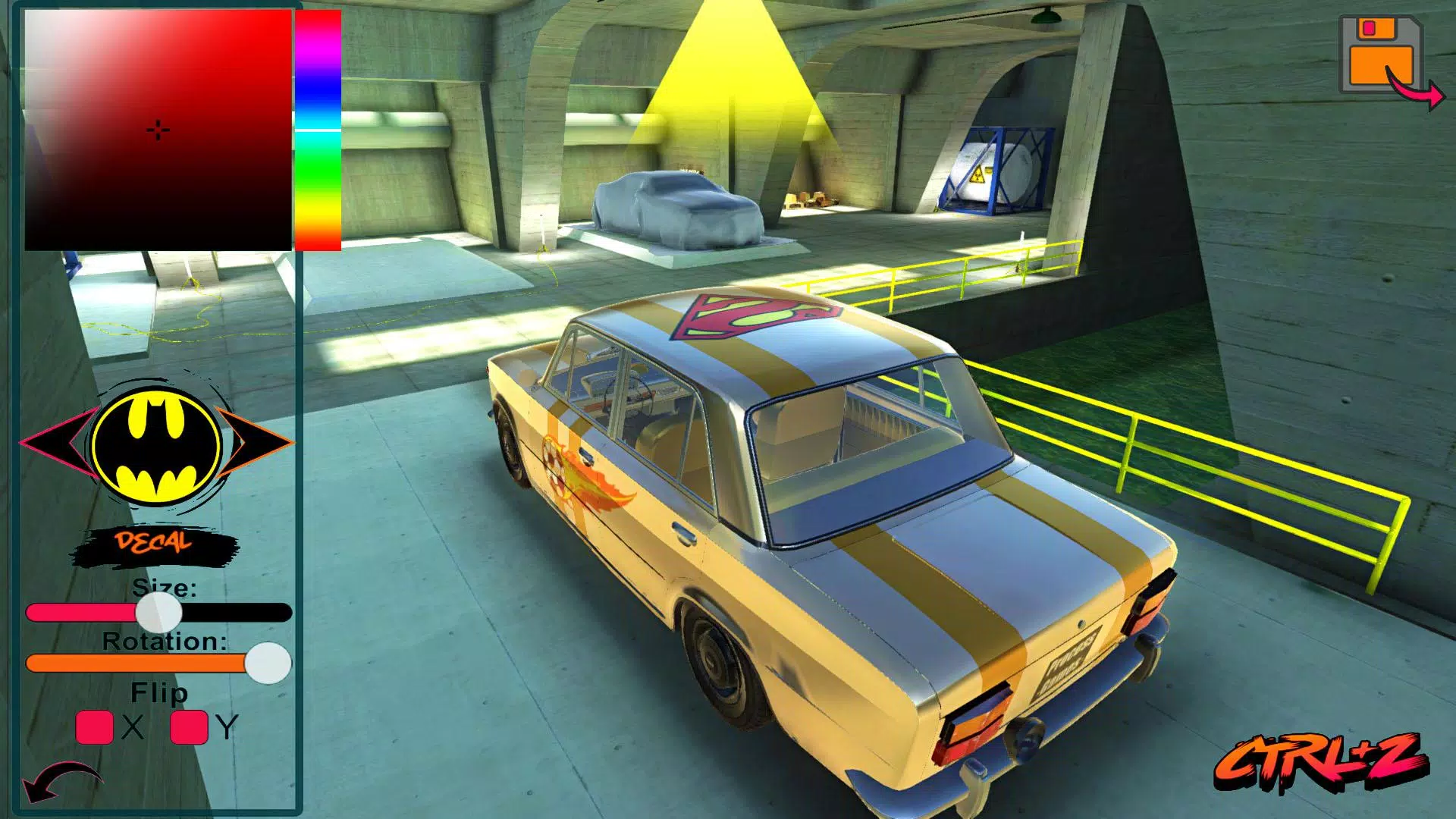 Tofas Drift Simulator Captura de tela 3