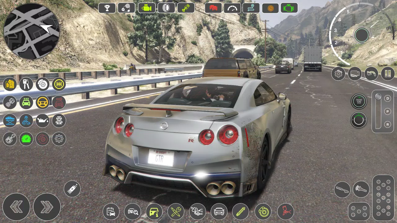 GT-R Car Race Captura de pantalla 1