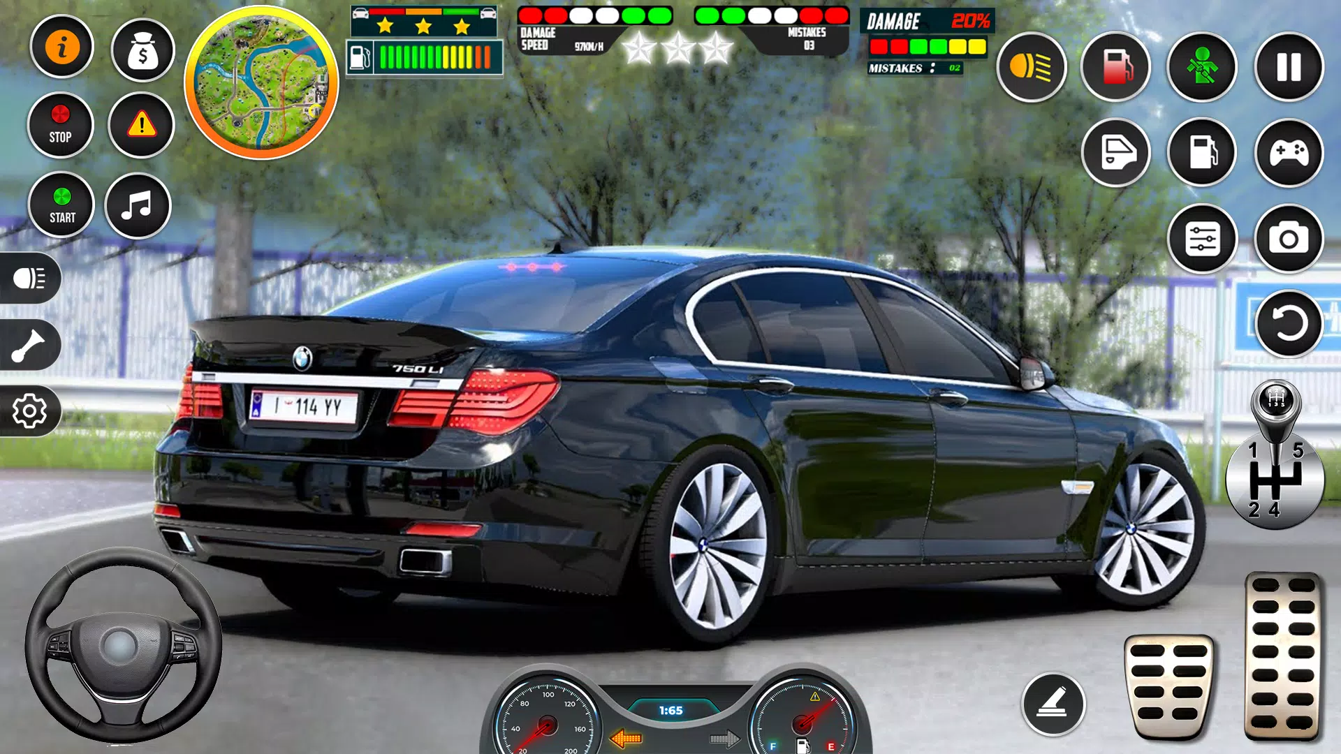 Classic Car Drive Parking Game スクリーンショット 3