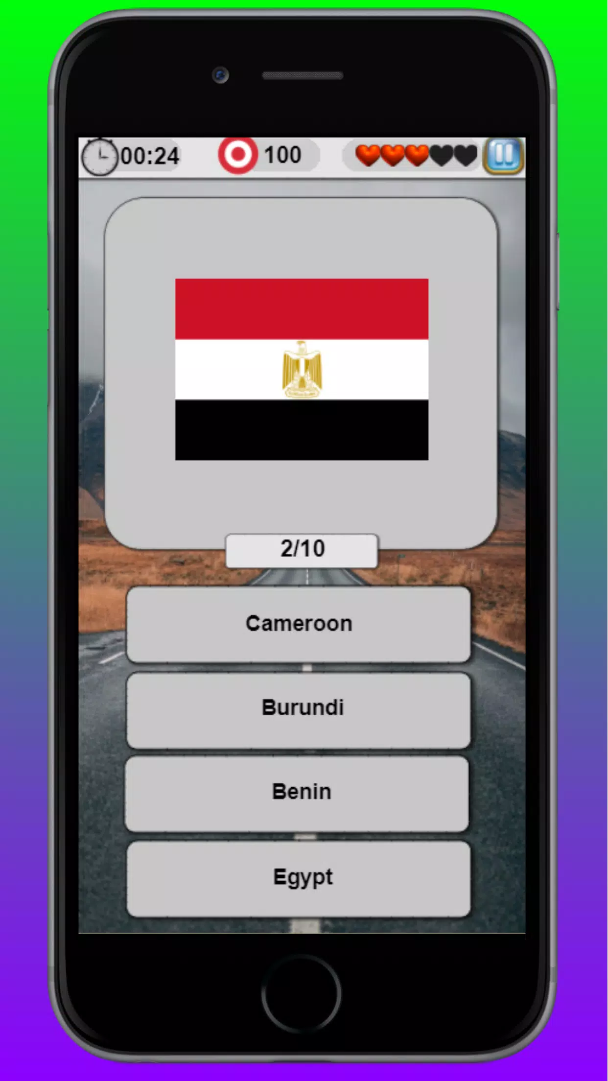 Guess the Flag and Capital Cit Captura de pantalla 4