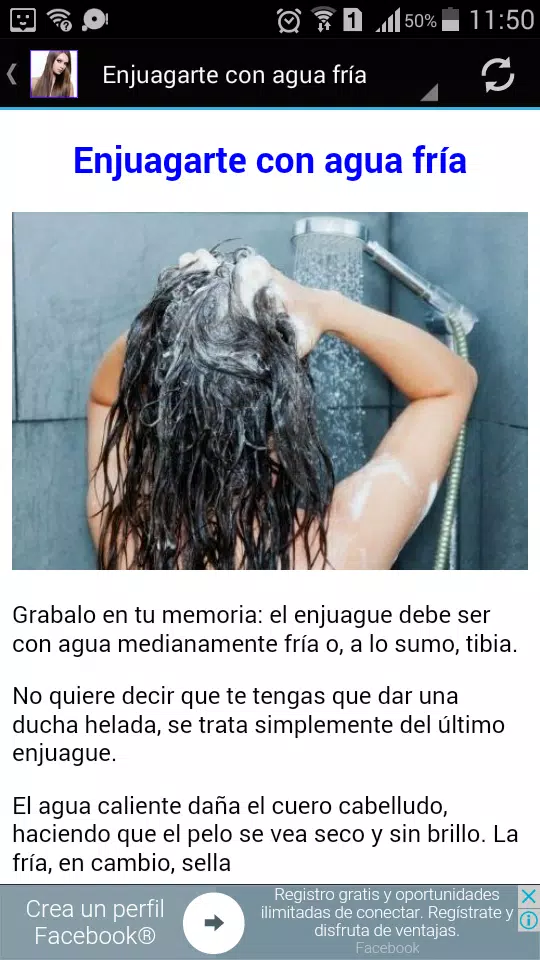 7 tips para cabello perfecto 스크린샷 1