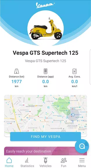 Vespa ဖန်သားပြင်ဓာတ်ပုံ 1
