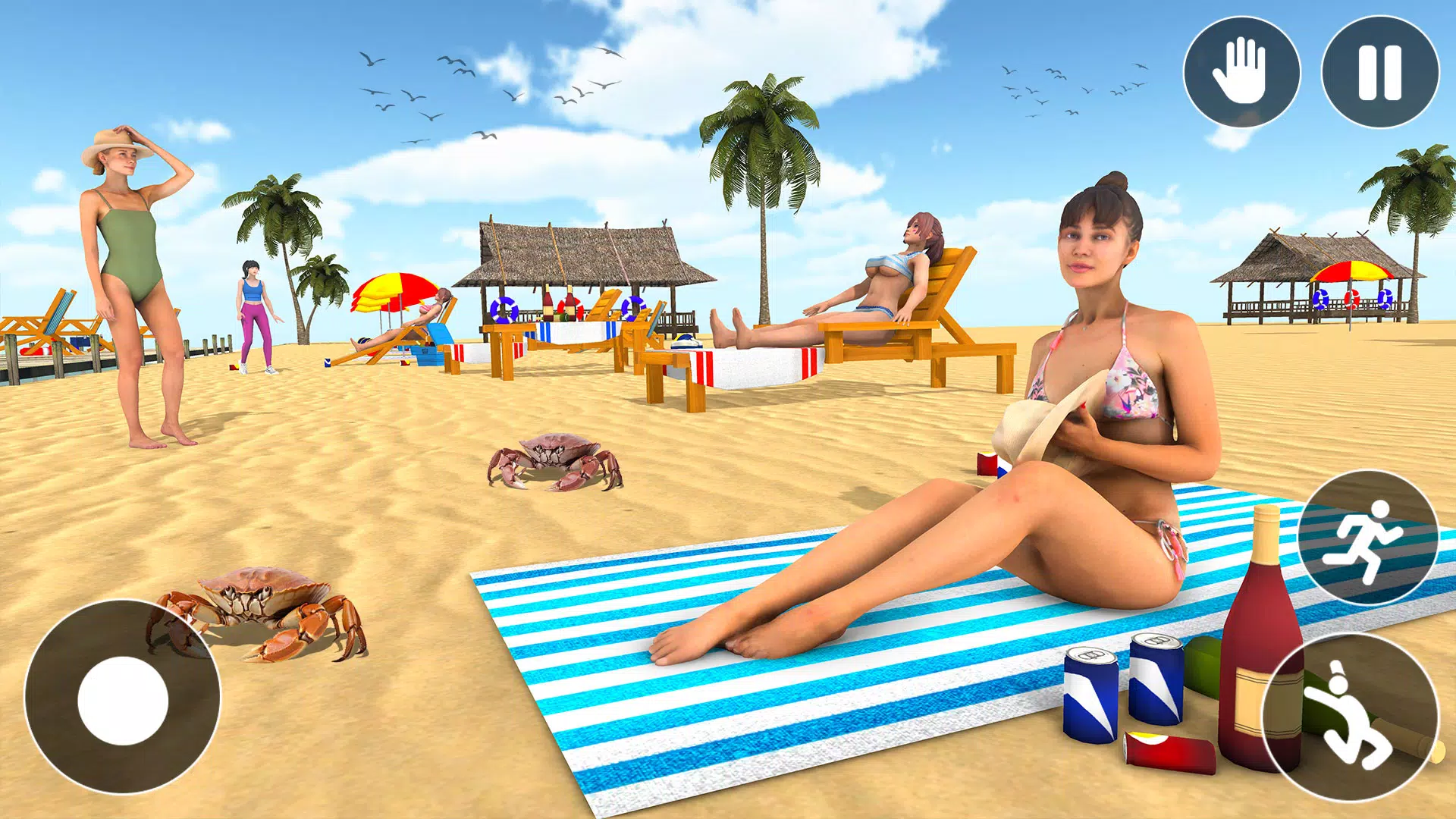 Grand Beach Club Simulator 3D スクリーンショット 4