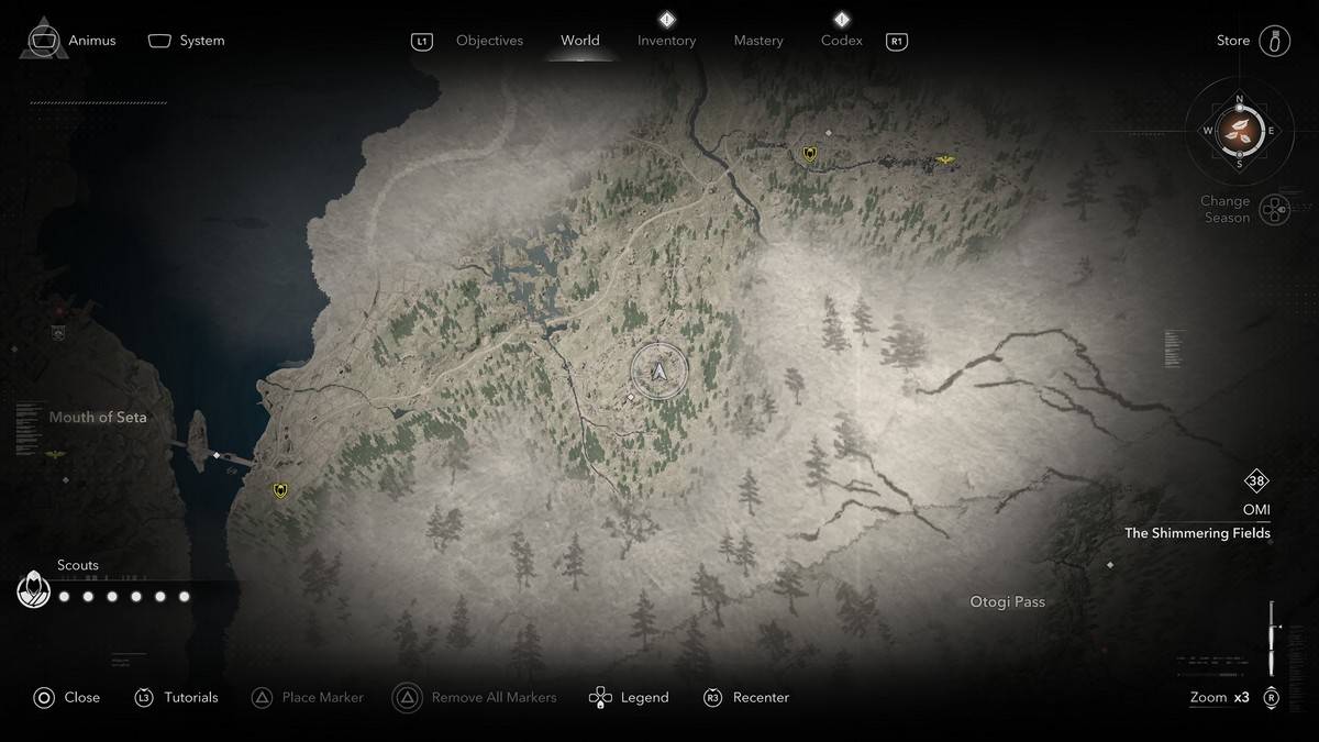 Legendary Sumi-E location in Assassin's Creed Shadows.