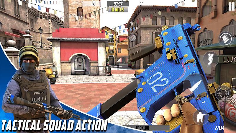 Hazmob: FPS Gun Shooting Games स्क्रीनशॉट 1