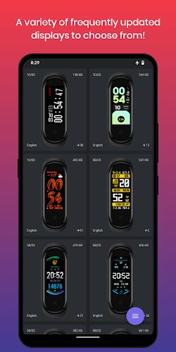 Mi Band 5 Watch Faces スクリーンショット 1