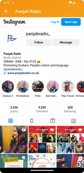 PANJAB RADIO Captura de pantalla 3