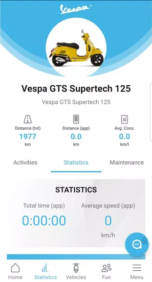 Vespa ဖန်သားပြင်ဓာတ်ပုံ 2