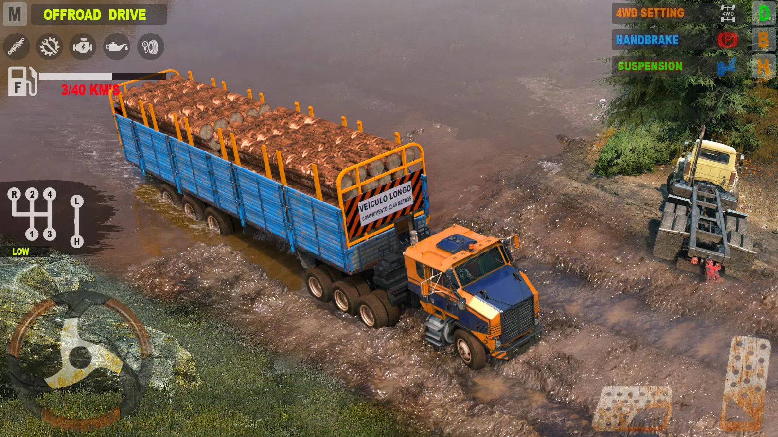 Offroad Mudrunner Games 3D Captura de pantalla 3