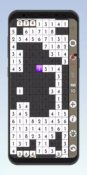 1-19 Number Game Captura de pantalla 1