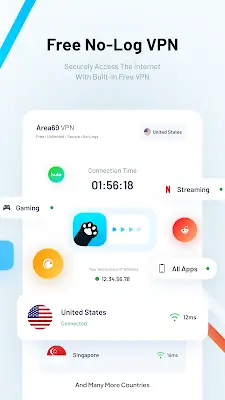Pawxy - Fast VPN & Web Browser ภาพหน้าจอ 2